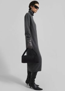 The Frankie Shop Women Black Estra Puffer Bag - Black Bags - Image 4