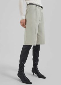 The Frankie Shop Women Bottoms Beige Cairo Bermuda Shorts - Light Beige
