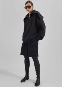 The Frankie Shop Women Bottoms Sava Bermuda Shorts - Black Black - Image 2