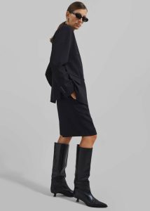 The Frankie Shop Women Bottoms Sava Bermuda Shorts - Black Black - Image 4
