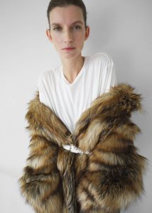 The Frankie Shop Women Rella Faux Fur Coat - Camel Brown Outerwear - Image 2