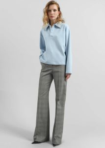 Tops Blue Mosbach Polo - Sky Blue The Frankie Shop Women