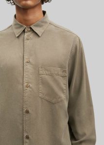 Tops Brown The Frankie Shop Men Samsøe Samsøe Damon P Shirt - Bungee Cord - Image 2
