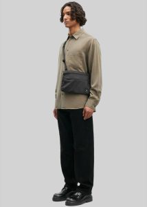Tops Brown The Frankie Shop Men Samsøe Samsøe Damon P Shirt - Bungee Cord - Image 3
