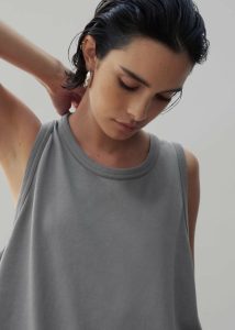 Tops Grey Briston Boxy Tank - Grey The Frankie Shop Women - Image 2