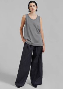 Tops Grey Briston Boxy Tank - Grey The Frankie Shop Women - Image 5