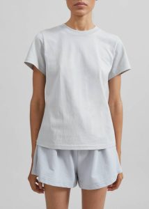 Tops Grey Kenz Baby Tee - Grey Women The Frankie Shop - Image 3