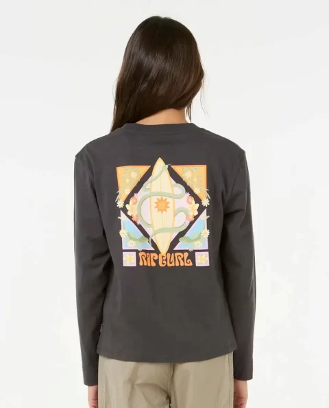 Tops & Tees Island Bliss Long Sleeve Tee Kids Rip Curl - Image 3