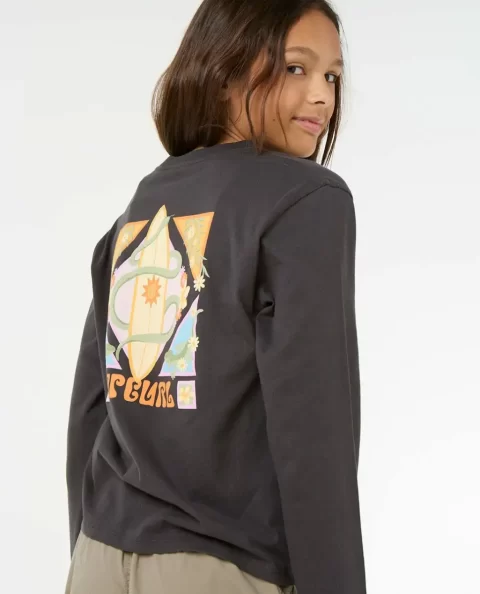 Tops & Tees Island Bliss Long Sleeve Tee Kids Rip Curl - Image 5