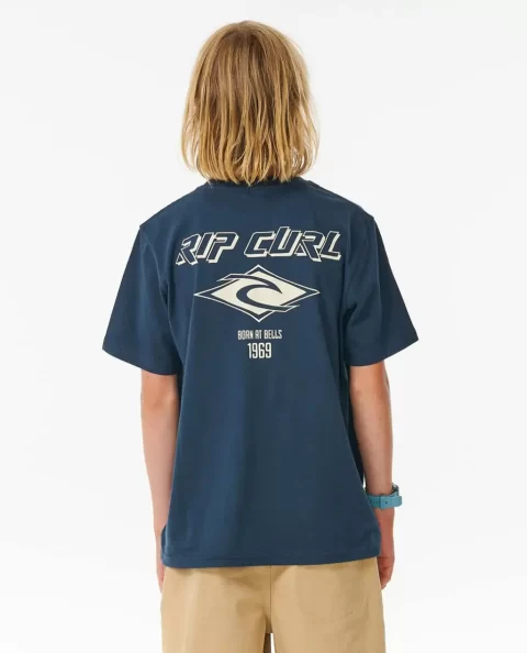 Tops & Tees Kids Fadeout Icon Tee Rip Curl - Image 2