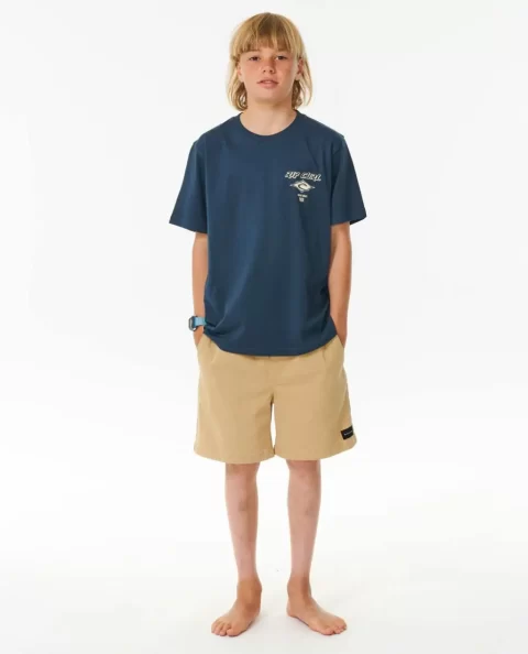 Tops & Tees Kids Fadeout Icon Tee Rip Curl - Image 4