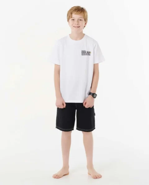 Tops & Tees Kids Rip Curl Eddie Would Go Poster Tee - Image 4