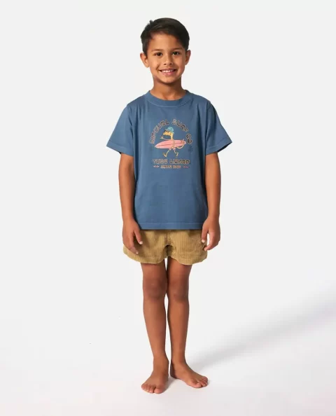 Tops & Tees Kids Rip Curl Grom Energy Lizard Tee - Image 3
