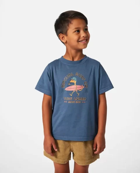 Tops & Tees Kids Rip Curl Grom Energy Lizard Tee