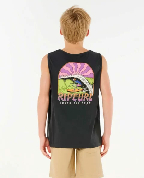 Tops & Tees Kids Shred Till Tank Rip Curl - Image 2