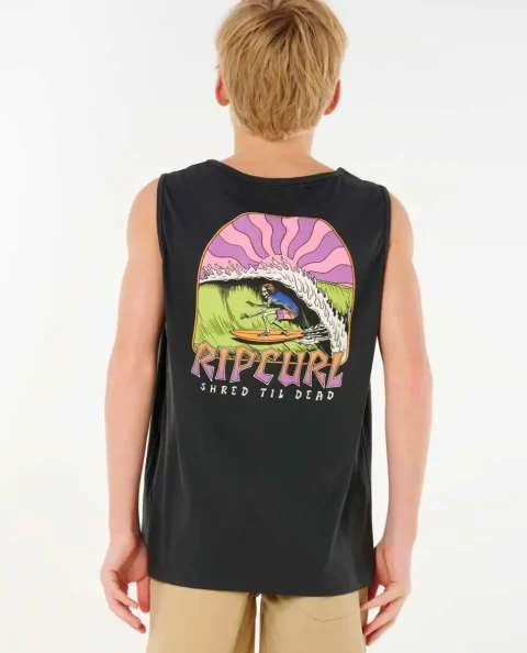 Tops & Tees Kids Shred Till Tank Rip Curl - Image 5
