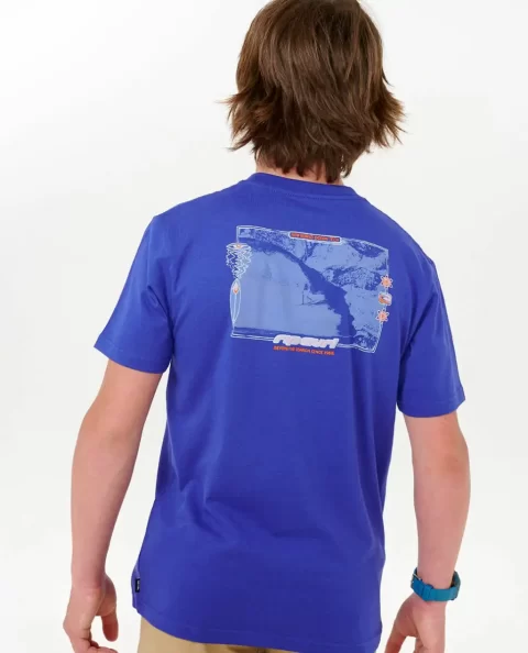 Tops & Tees Rip Curl Evolution Moon Wave Tee Kids - Image 5