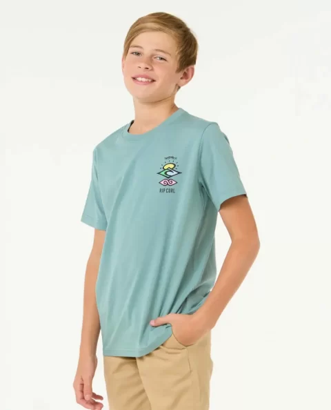 Tops & Tees Rip Curl Kids Search Icon Tee - Image 2