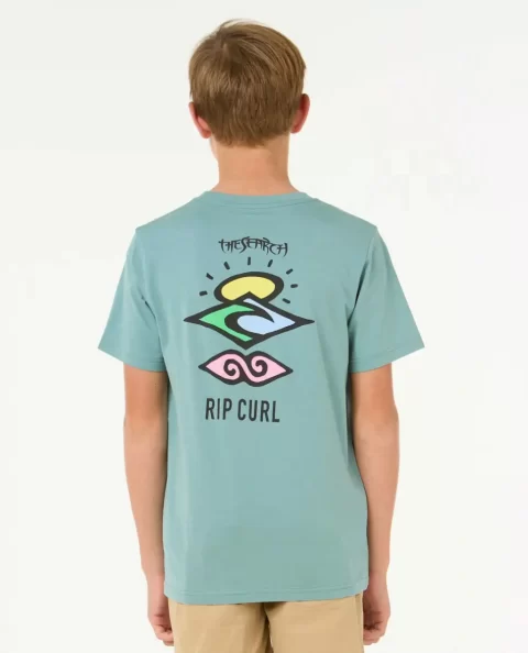 Tops & Tees Rip Curl Kids Search Icon Tee - Image 3