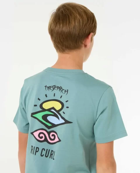 Tops & Tees Rip Curl Kids Search Icon Tee - Image 5