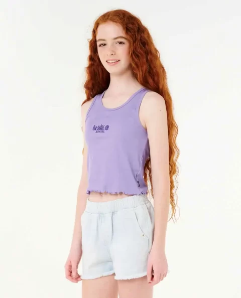 Tops & Tees Rip Curl Neon Isles Rib Tank Kids - Image 3