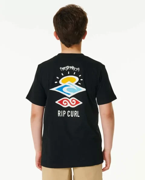 Tops & Tees Rip Curl Search Icon Tee Kids - Image 2