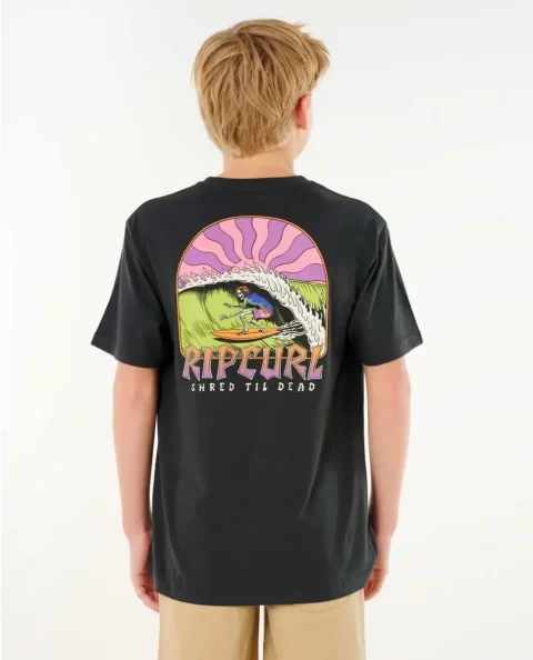 Tops & Tees Shred Til Tee Rip Curl Kids - Image 5