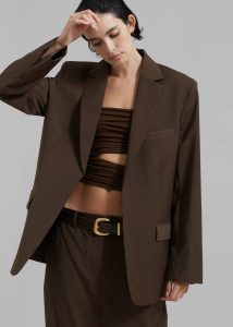 Tops The Frankie Shop Brown Elena Tube Top - Brown Women - Image 5