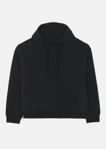 Tops Women Black The Frankie Shop Easton Oversized Hoodie - Black - Image 5