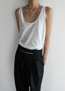 Tops Women Penelope Tank Top - White White The Frankie Shop