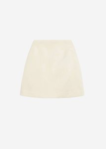 Tops Women The Frankie Shop White By Malene Birger Hermie Top - Oyster Gray - Image 4