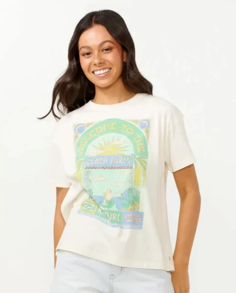 Tropicana Relaxed Tee Tees & Tanks Women Rip Curl