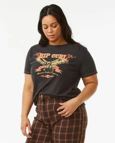 Ultimate Surf Relaxed Tee Women Rip Curl Tees & Tanks - Image 2