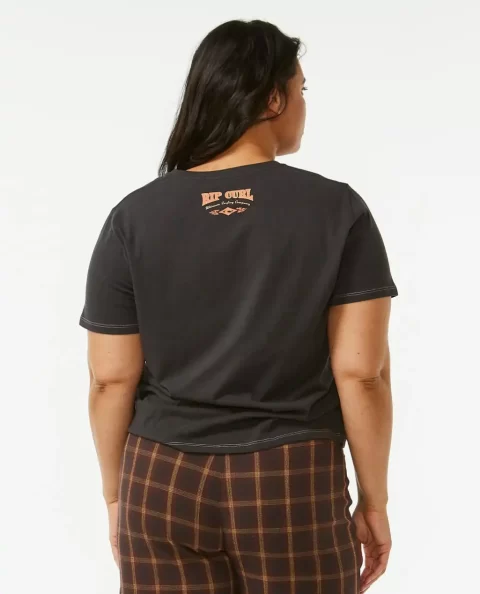Ultimate Surf Relaxed Tee Women Rip Curl Tees & Tanks - Image 3