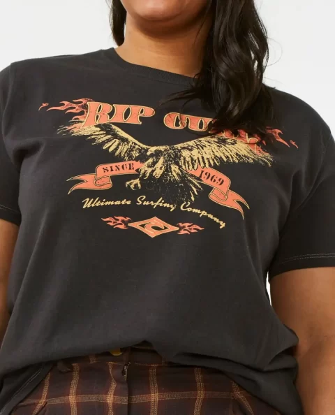 Ultimate Surf Relaxed Tee Women Rip Curl Tees & Tanks - Image 5