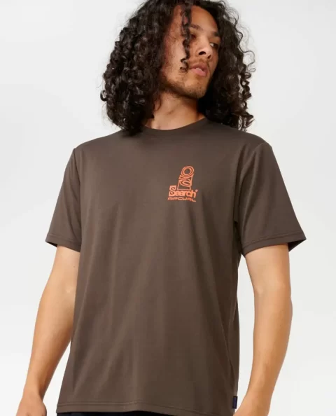 Vaporcool Search Stack Tee Tees & Tanks Rip Curl Mens