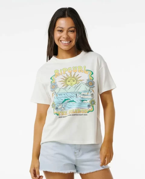 Wave Dancer Relaxed Tee Tees & Tanks Women Rip Curl