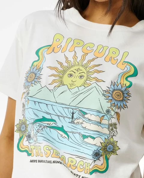 Wave Dancer Relaxed Tee Tees & Tanks Women Rip Curl - Image 5