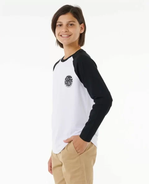 Wettie Icon Long Sleeve Tee Rip Curl Kids Tops & Tees - Image 3