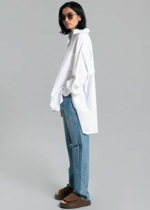 White The Frankie Shop Tops Kat Shirt - White Women - Image 4