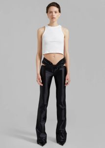White Tops Maisy Tank Top - White Women The Frankie Shop - Image 4