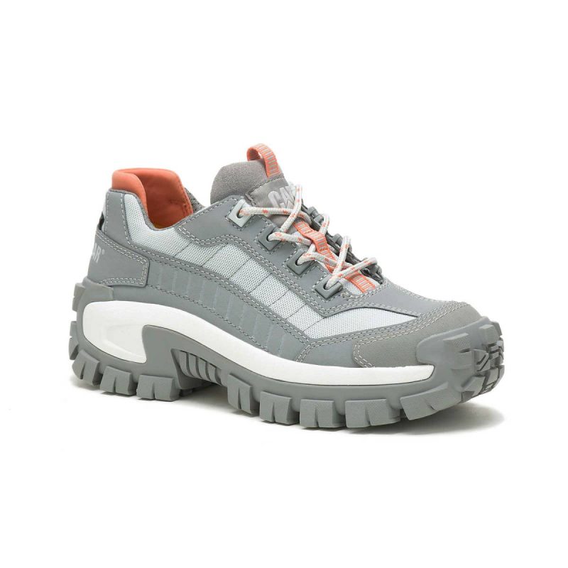 Wild Dove/Glacier Grey Shoes Cat Women's Invader Steel Toe Work Shoe Women - Image 3
