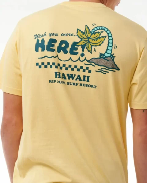 Wish You Were Here Desto Tee Mens Tees & Tanks Rip Curl - Image 5