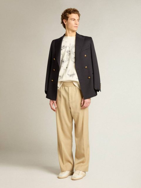 Women Aged White Aged White Cny Sweatshirt Golden Goose Sweatshirts - Image 3