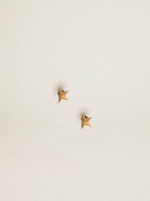 Women Antique Gold Golden Goose Women's Stud Earrings In Antique Gold Color Jewelry