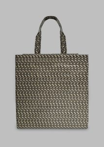 Women Bags Beige The Frankie Shop Oversized Tote - Black/Beige