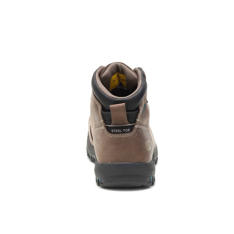 Women Bay Leaf Cat Boots Women's Mae Steel Toe Waterproof Work Boot - Image 5