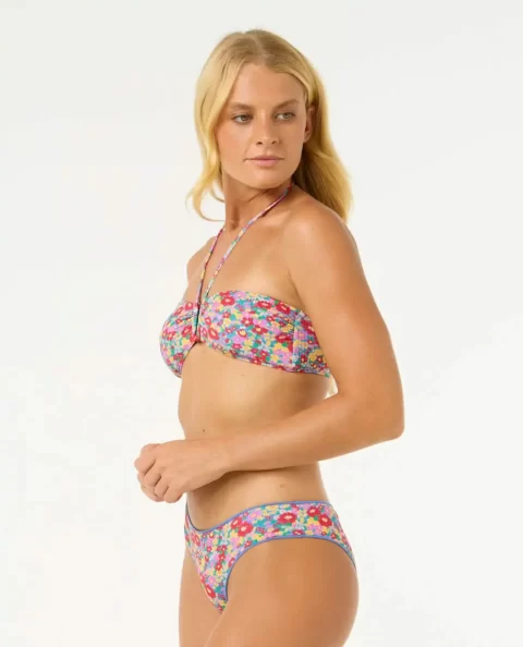 Women Bikini Tops Rip Curl Las Flores Bandeau Bikini Top - Image 3