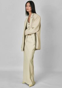 Women Bottoms Beige The Frankie Shop Indio Maxi Skirt - Beige - Image 2
