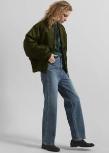 Women Bottoms Rapla Straight Jeans - Medium Wash The Frankie Shop Blue - Image 3
